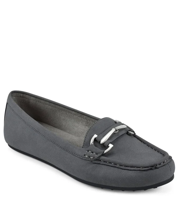 Aerosoles Day Drive Loafer, Women's, Grey, Size 6, Flats, Loafers