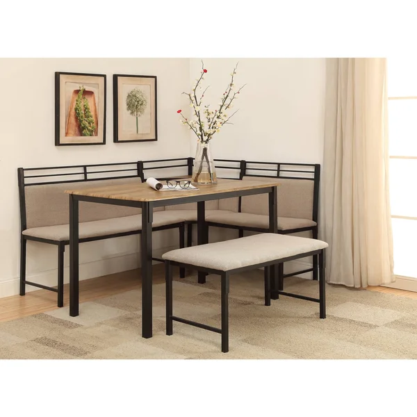 Tool Less Boltzero Corner NOOK - 4D Concepts, 60 x 77.16 x 40.6