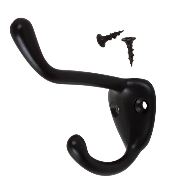 GlideRite Hardware 7014-MB-25 Large 3 x 3 inch Matte Black Robe/Coat/Hat Hooks 25 Pack