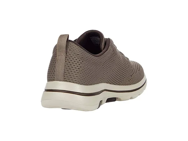Skechers Men's GOwalk 5 - Warwick Walking Shoes - Khaki, 10.0
