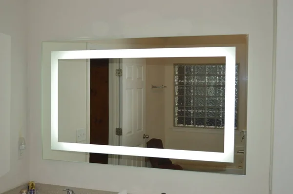 Mirrors & Marble LED Front-Lighted Bathroom Vanity Mirror: 60x22 Wide x 36x22 Tall - Commercial Grade - Rectangular - Wall-M