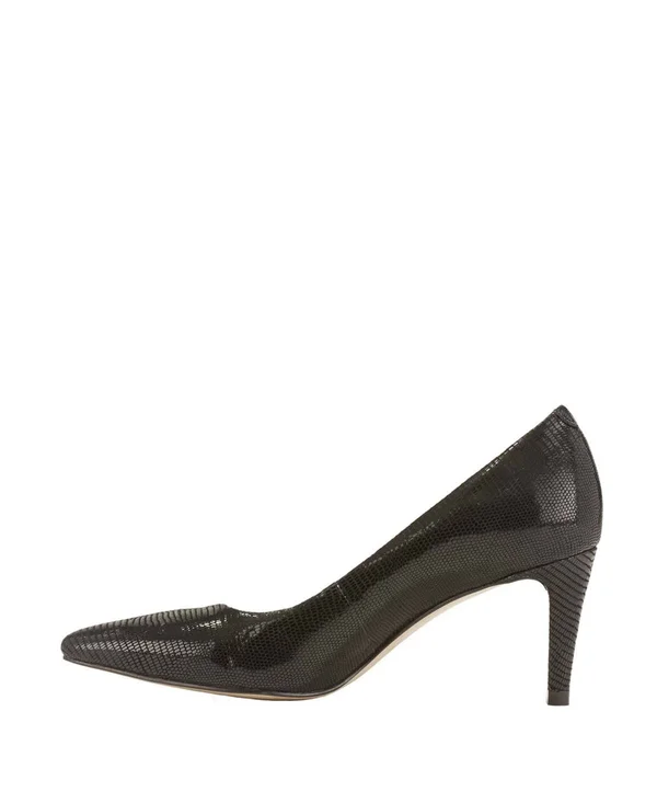Walking Cradles Women's Sophia Pump, Size: 10 N, Black Lizard