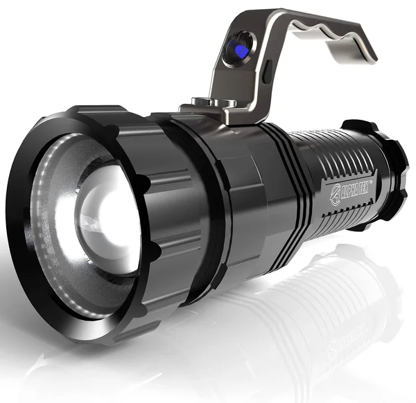 2800 Lumen - High Output, Rechargeable, Zoomable Floodlight to Spotlight, LED