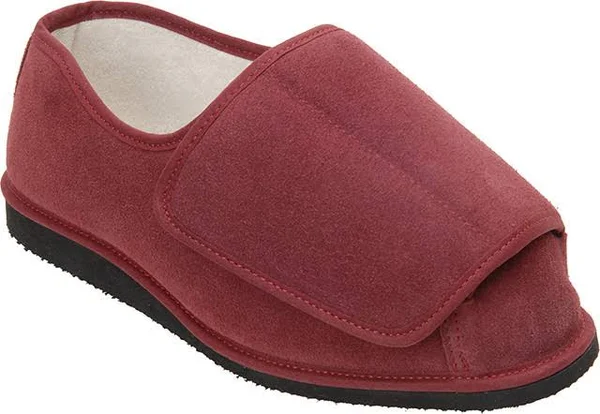 Cosyfeet Rowan Suede Extra Roomy Men's Fabric Shoes