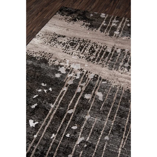 Momeni Monterey MO-02 Area Rug Charcoal 2&3x22x7&6x22 Runner