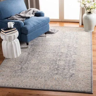Weigle Oriental Gray Area Rug Alcott Hill Rug Size: Rectangle 2&6x22 x 4&