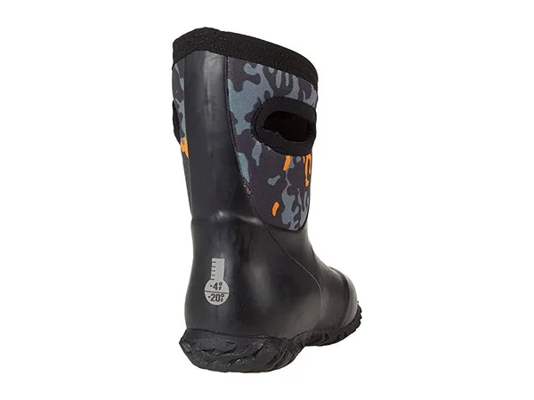 Bogs Kid's York Neo Camo Boot - 7 - Black Multi