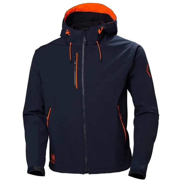 Helly Hansen Chelsea Evolution Hooded Softshell Jacket X-Small - Navy