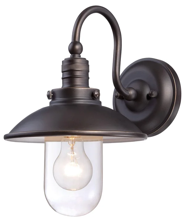 Minka Lavery Downtown Edison 1 Light Wall Mount - Oil Rubbed Bronze - 71163-143C