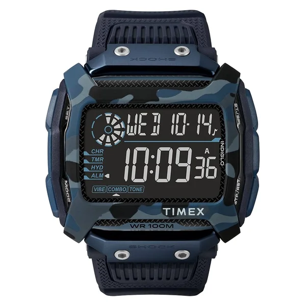 Timex Command Shock 54mm Resin Strap Watch