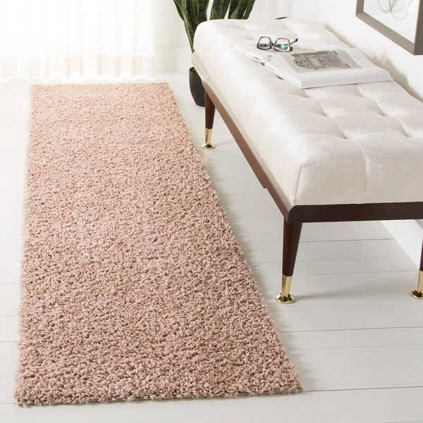 Safavieh Primo Shag PRM300A 5&3x22 x 7&6x22 Ivory Area Rug