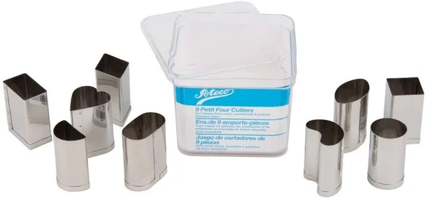 Ateco 2009 Stainless Steel Petite Four Cutter Set 9 PC, Bakeware (2)