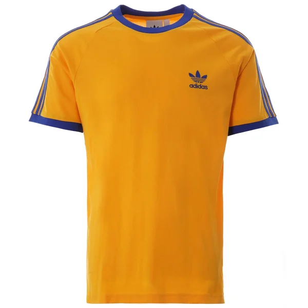 Adidas Originals 3 Stripes T-Shirt, Gold, GE6233-3 Color: Gold, Siz