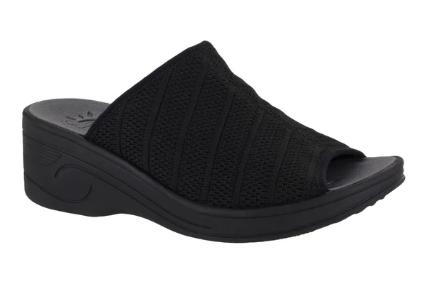 Easy Street Airy Women's Wedges - Size: 9.5 Wide, Black