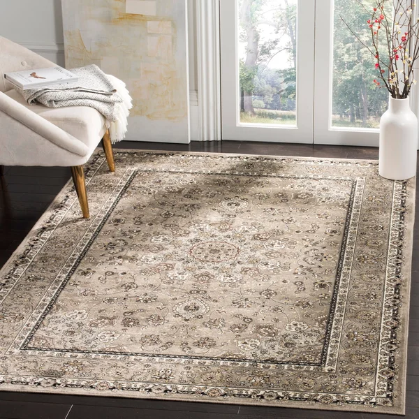 Safavieh Atlas ATL668P 5&3x22 x 7&6x22 Silver - Silver Area Rug