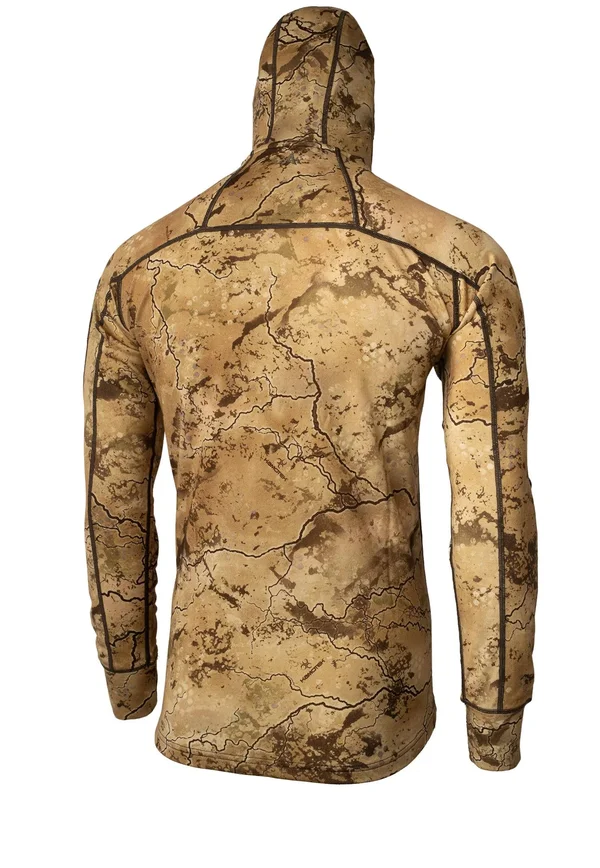 PNUMA Hunting Merino Wool Gunnison Hoodie, Terra, M