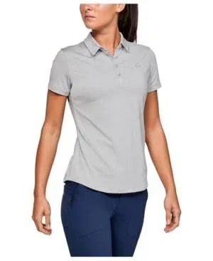 Under Armour Women's Zinger Short Sleeve Golf Polo - Xs, Black