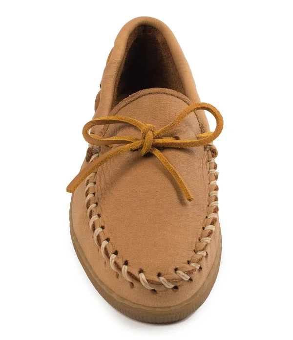 Minnetonka Moosehide Classic 5.5 Women's Natural