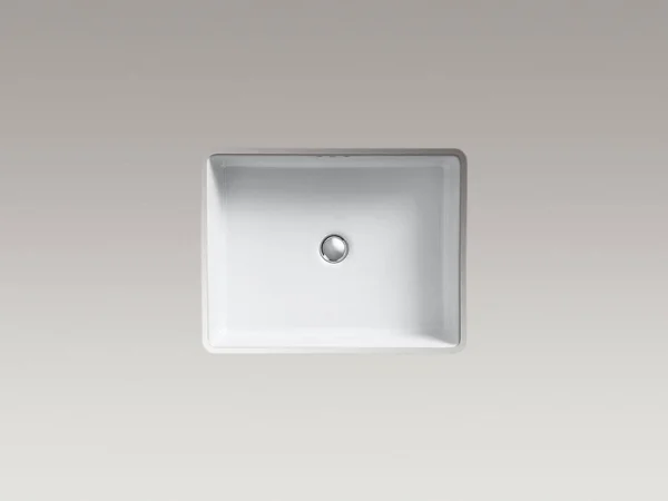 Kohler K-2330 Kathryn 19-3/4x22 x 15-5/8x22 x 6-1/4x22 Undermount Bathroom Sink Cashmere