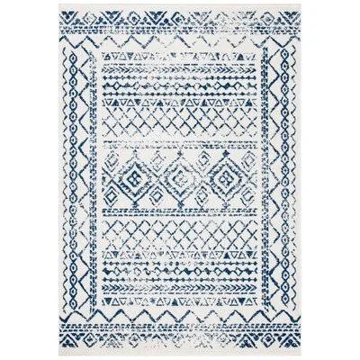 Stryker Southwestern Ivory/Navy Area Rug Union Rustic Rug Size: Rectangle 12' x 15'