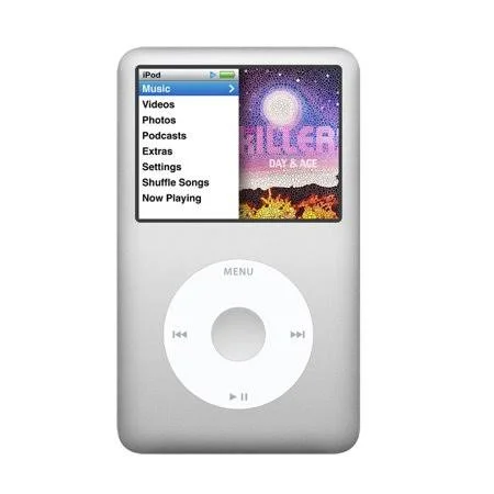 Apple iPod Classic 7th Generation Silver 160gb - New in Plain White Box, 90 Day Warranty
