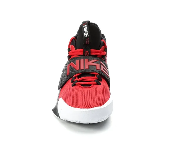 Nike Big Kids& Future Court 3 Basketball Shoes in Red/University Red Size 7.0