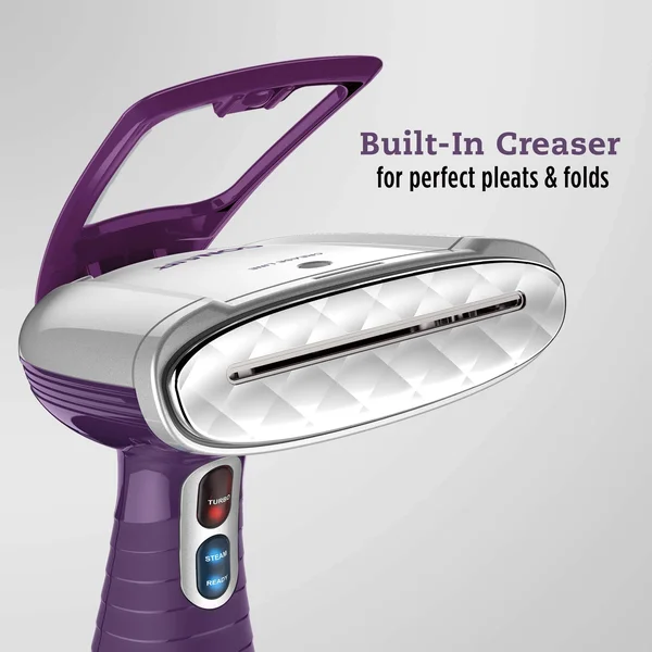 Conair Turbo Extreme Steam Hand Held Fabric Steamer - Purple, Plum