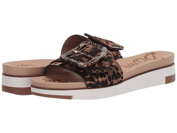 Sam Edelman Ariane Slides - Brown Multi