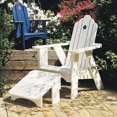 Original Wood Adirondack Chair Uwharrie Chair Color: Coral Wash