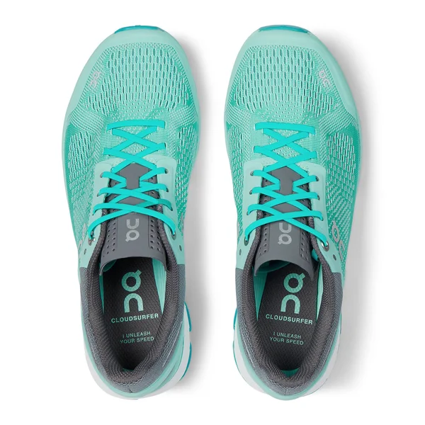 on Women's Cloudsurfer Running Shoes Fountain, Azure 8.5