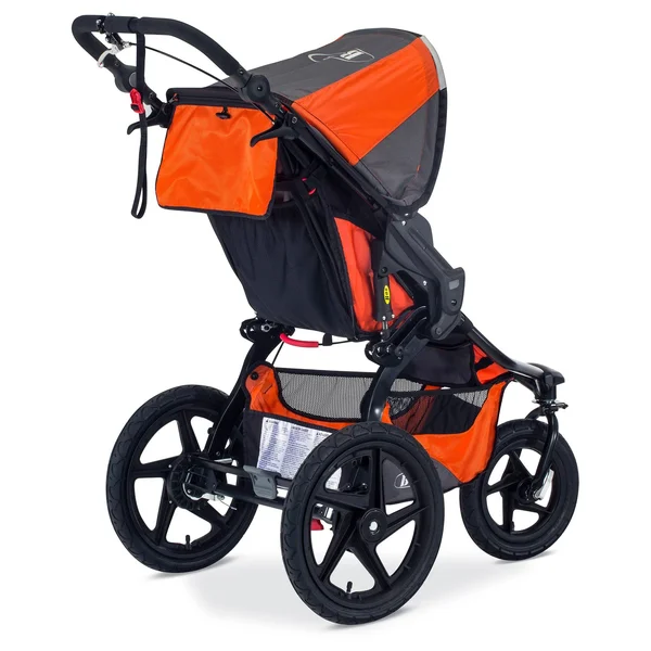 Bob Revolution Pro Jogging Stroller - Up to 75 Pounds - UPF 50+ Canopy - Easy Fold - Adjustable Handlebar with Hand BRAKE, Canyo
