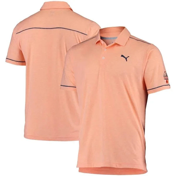 Puma Rancho Polo Cantaloupe Heather Medium