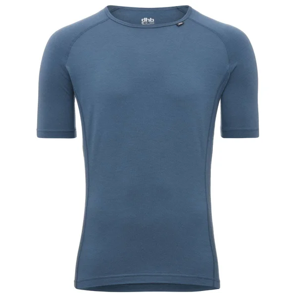 dhb Merino Short Sleeve Base Layer (M_200) Medium Sky Blue Men's Base Layers