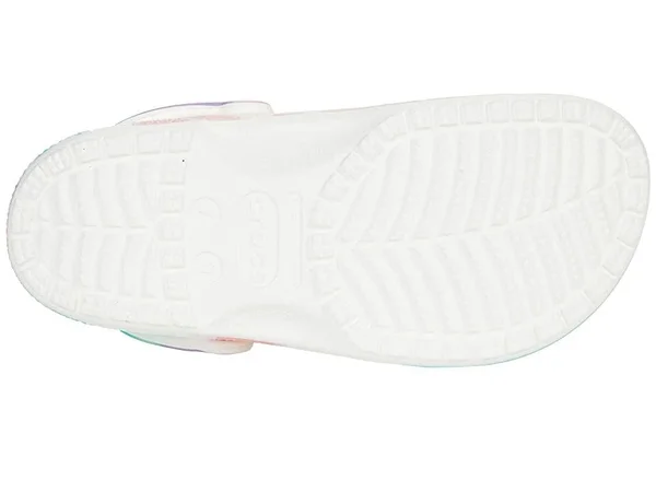 Crocs Fresco - Multi Classic Tie-Dye Graphic Clog Shoes