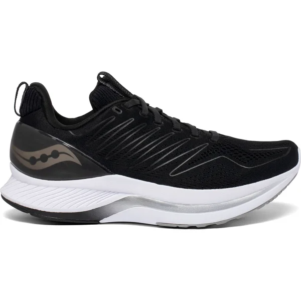 Saucony Men's Endorphin Shift Black - White, 14, D