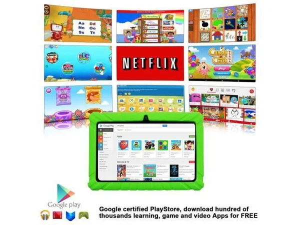 Contixo 7 inch Kids Learning Android Tablet Parental Control 16GB for