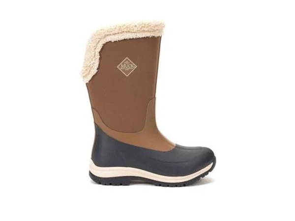 Muck Boots Women's Apres Tall 15'' Winter Boots, Size: 5.0, Brown