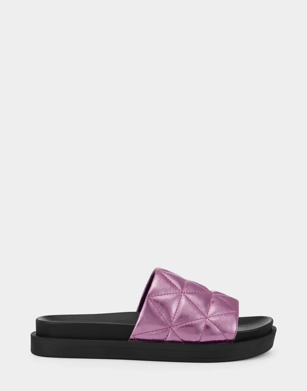 Women's Aerosoles Leila Platform Sandal - Pink Metallic - Size 9