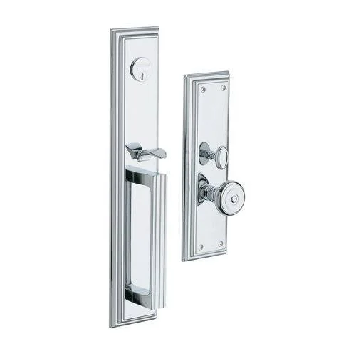 Baldwin 6542452FD Estate Tremont Full Dummy Handleset Distressed Antique Nickel