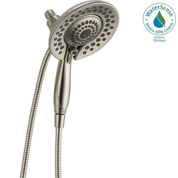 Delta 58569-SS-PK In2ition 5-Setting Two-in-One Shower, Stainless
