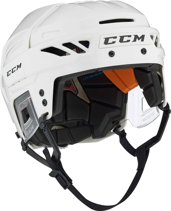 CCM FitLite FL90 Ice Hockey Helmet - White - Senior-large
