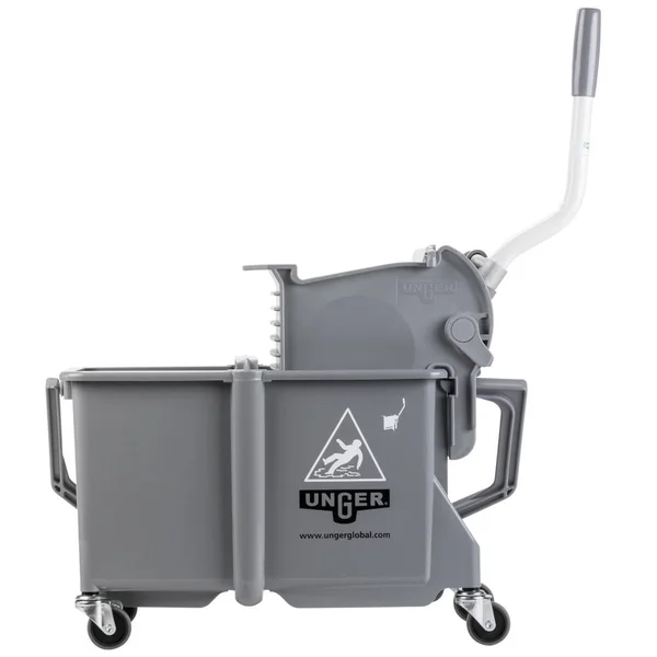Unger Mop Dual Bucket with Side Wringer 4 gal. COMSG Gray