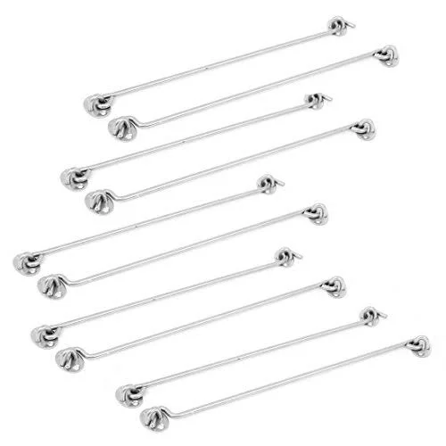 10pcs 14x22 Long Door Gate Window Latches Eye Catch Latch Cabin Hooks