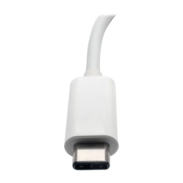 Tripp Lite USB C to HDMI Multiport Video Adapter Converter with USB-A Hub - USB-C PD Charging, Gigabit Ethernet Port, Thunderbolt