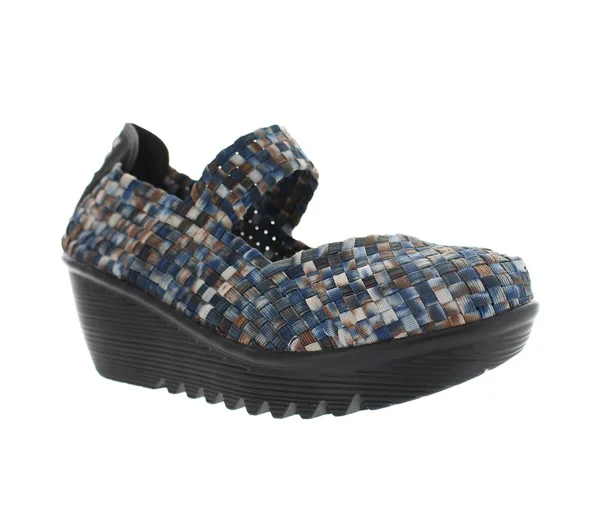 Women's Bernie Mev Lulia - Size: 37, Navy Camo Stretch Nylon
