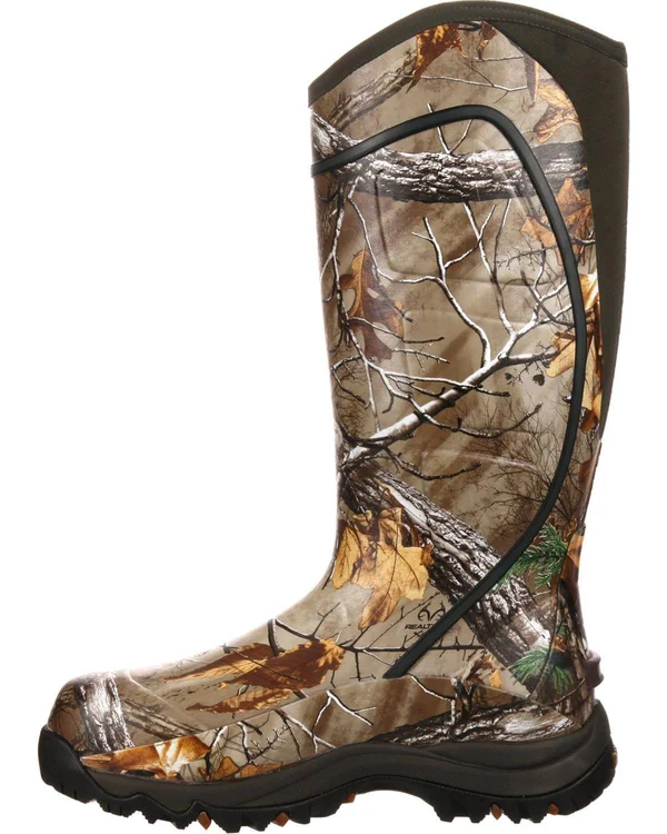 Rocky Core Rubber Boot 1600G Realtree Xtra 8