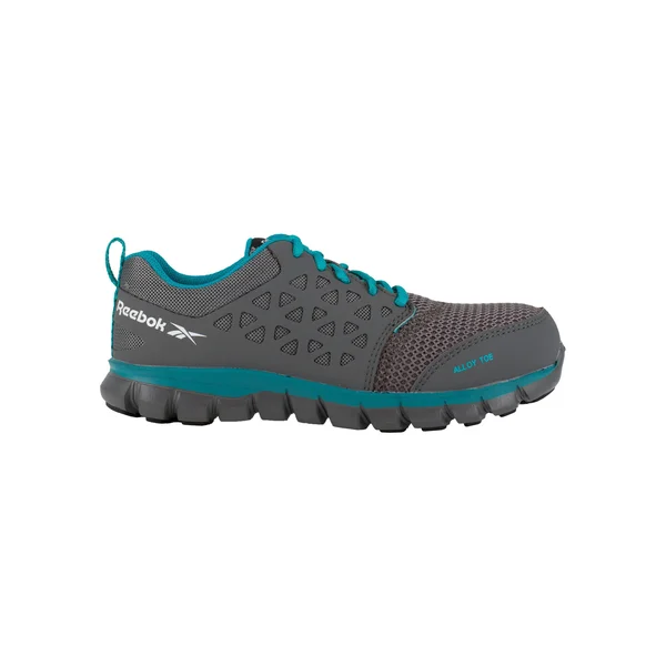 Reebok Women's Sublite Cushion Work Grey Alloy Toe-RB045