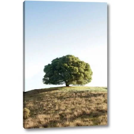 Winston Porter 'Oak Tree - 77' by Alan Blaustein Giclee Art Print on Wrapped Canvas, Size: 32 inch H x 21 inch W x 1.5 inch D, B