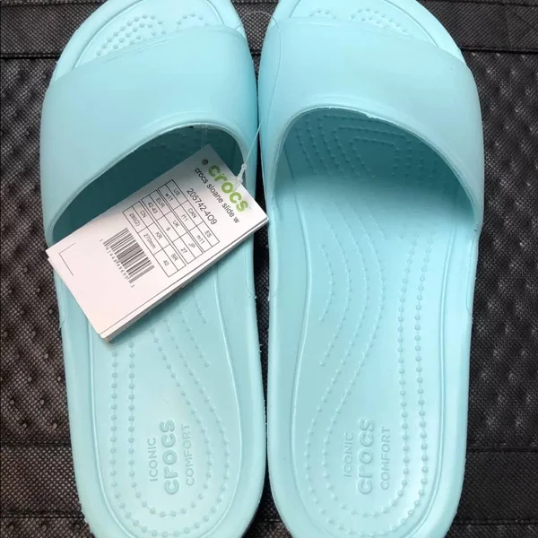 Crocs Women's Sloane Slide Sandals, Size: 11, Blue
