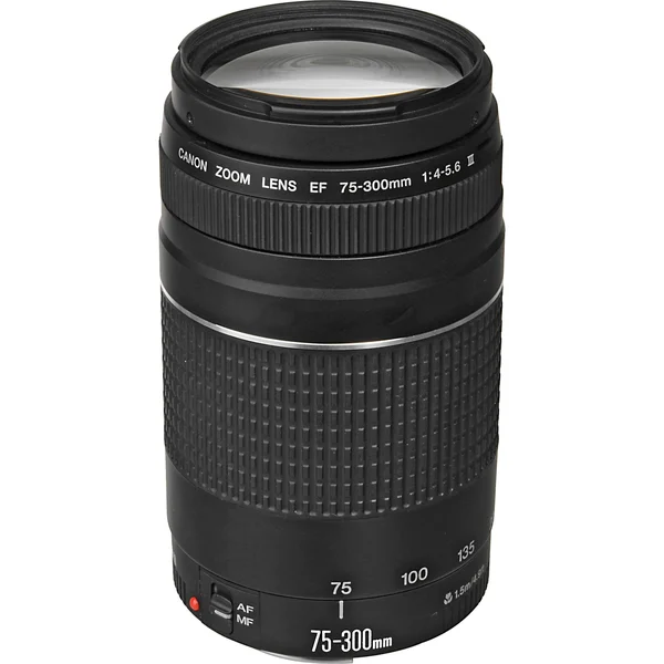 Canon EF Telephoto Zoom Lens for Canon EF - 75mm-300mm - F/4.0-5.6